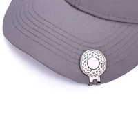 Clip de Chapeau de Golf Magnétique en Acier Inoxydable Personnalisé OEM, Ventes Flash, Accessoires de Golf de Haute Qualité avec Logo Personnalisé pour Hommes et Femmes Golfeurs