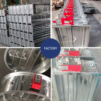 Lishine HVAC – Volet coupe-feu en acier galvanisé, flexible, à économie d'énergie, anti-corrosion, installation facile – Vente directe usine