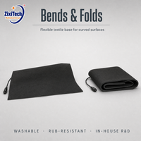 Tapis de capteur de pression à matrice de tissus intelligents, capteur tactile flexible pour pince robotique, interaction homme-machine FAB-YZ-MF3030