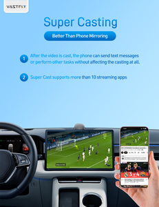 Adaptador Inalámbrico CarPlay AI Box Android 13 4GB+64GB con Control por Voz, Caja Multimedia para Auto, Compatible con <span class=keywords><strong>Netflix</strong></span> y YouTube Streaming - Product Image 5