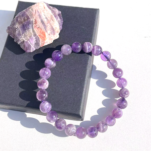 <span class=keywords><strong>Bracelet</strong></span> en cristal de quartz rose améthyste naturel en gros, pierre minérale, 8 mm, <span class=keywords><strong>avec</strong></span> un ensemble de pierres brutes pour cadeau - Product Image 4
