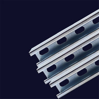 Soporte Solar para Techo de Acero Inoxidable de Superficie Lisa Unistrut 316/304, Estructura de Carport Solar con Canal en C de Acero al Carbono