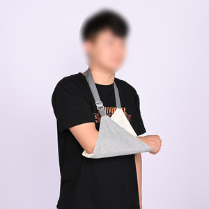 Attelle de bras pour adulte, taille unique, gris, avec plaque de maintien pour immobilisation et soutien des blessures à l'épaule, au coude et au bras, pour la récupération - Product Image 3