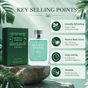 <span class=keywords><strong>Perfume</strong></span> Árabe Tropical para <span class=keywords><strong>Hombre</strong></span>, <span class=keywords><strong>Perfume</strong></span> en Botella de Vidrio de 100 ml, Fragancia Masculina de Larga Duración, <span class=keywords><strong>Perfume</strong></span> al por Mayor, <span class=keywords><strong>Perfume</strong></span> Personalizado OEM - Product Image 2