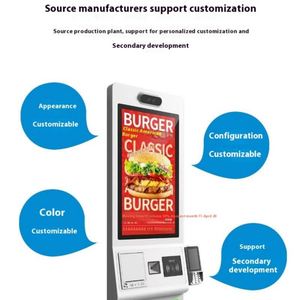 HD Display All-in-One Smart Checkout <strong>Machine</strong> Touch Screen Terminal Payment <strong>Kiosks</strong> - Product Image 3