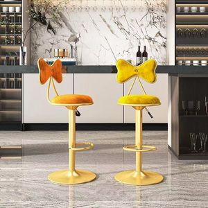 High Quality Modern Simple Bowknot <b>bar</b> Chairs Restaurant Hotel Chair <b>Bar</b> <b>Stool</b> High Chair - Product Image 2