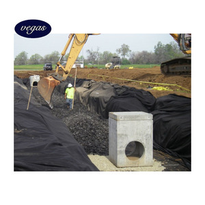 Geotextiles no tejidos geo textil PP PET 600gm <span class=keywords><strong>malla</strong></span> para estanque negro blanco categoría textil tela Shandong <span class=keywords><strong>geotextil</strong></span> - Product Image 3