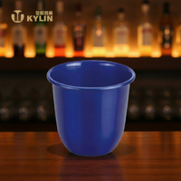Promotion seau à glace en aluminium durable utilisation pour bar