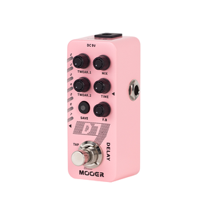 Mooer D7 Digital Delay Pedal Efecto Construido en 6 Efectos <span class=keywords><strong>Tap</strong></span> <span class=keywords><strong>Tempo</strong></span> Función Looper Loop Grabación 150S - Product Image 1