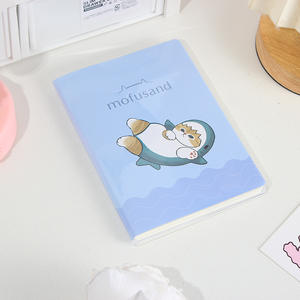 Carnets portables Kawaii Mofusand sous licence DHF542, carnet mignon de chat de dessin animé, couverture en EVA pour étudiants et bureau - Product Image 5