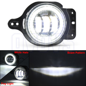 Ovovs front bumper foglights 4 inch LED Đèn sương mù cho Wrangler JL jlu không giới hạn thể thao Rubicon Sahara 2018-2023 - Product Image 2