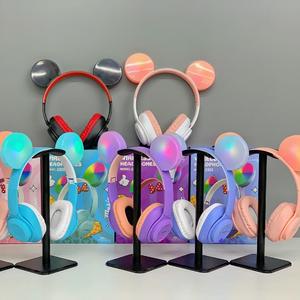 M30 Cat Ear RGB Breathing Light Luminous Audifonos Headphones Over-ear Wireless Gaming Headset Cat <strong>Cute</strong> <strong>Earphone</strong> for Children - Product Image 3