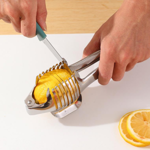 Vente en gros Syh318 Coupe-légumes multifonctionnel en aluminium pour oranges, citrons, tomates, fruits et oignons - Product Image 3