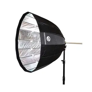 Cononmark indirect deep Parabolic Umbrella Softbox for professional LED video light Photography equipment