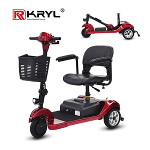 KRYL Electric Mobility Scooter Three-Wheel <strong>Elderly</strong> <strong>Walker</strong> &amp; Rollator with Big Wheels - Product Image 1
