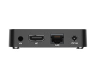TV Box ATV Q5 con Android 10.0, Procesador Allwinner H313 de Cuatro Núcleos, Doble WIFI y BT5.0 de 2.4G y 5GHZ, Reproductor Multimedia Dual
