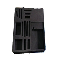 Doublure personnalisée en EVA hautement moussante, noir, blanc, antichoc, matériau de rembourrage de protection imperméable fabriqué à partir de mousse intérieure en éponge EVA.