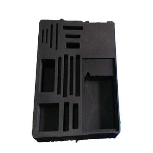 วัสดุกันกระแทกป้องกันการกระแทกกันน้ำทำจากโฟมด้านในทำจากฟองน้ำ EVA วัสดุบุด้านในแบบฟองสูงสีดำสีขาว - Product Image 4