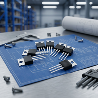 Carte de circuit imprimé d'amplificateur Samsung FR4-001 assemblée à 12 couches avec carte LED en aluminium et composants de circuit personnalisés RGBems