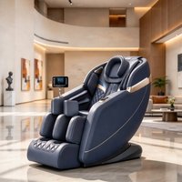 Fauteuil de massage complet SL Track avec massage de la taille, des jambes et des pieds, chauffage à température constante et contrôle de la minuterie