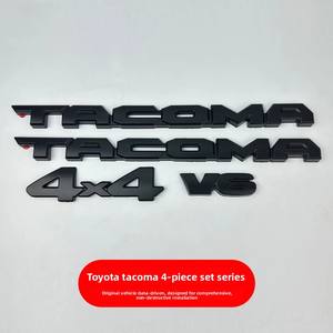 สติ๊กเกอร์ติดรถยนต์ลายดำด้านสำหรับตกแต่ง <span class=keywords><strong>Toyota</strong></span> TACOMA V6 รุ่นดัดแปลง  ครอบคลุมทั้งคัน  สำหรับรถกระบะ Tacoma V6 LIMITED SR5 4X4 - Product Image 5