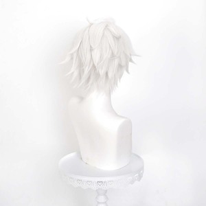 Peluca de Pelo Sintético Resistente al Calor, Color Blanco Plateado, para Cosplay de Anime, BE HERO X Cos Hero X GHOSTBLADE the JOHNNIES, AOKG-222 - Product Image 6