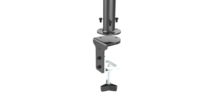 Support de moniteur d'ordinateur réglable en hauteur haute capacité bras de moniteur articulé support de bureau