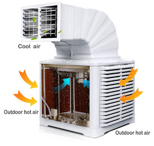 Aire acondicionado refrigerado por agua, aire acondicionado a base de agua, 18000m 3/h 30000cmh - Product Image 5