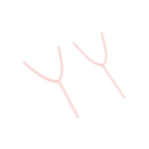 Силиконовый Тип Y мягкий высокоимитационный тренировочный кровеносный сосуд для практики анастомоза шва - Product Image 1