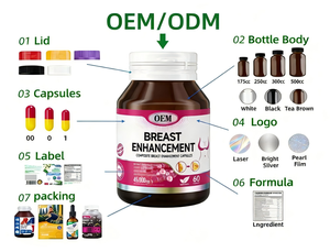 Capsules de Maca <span class=keywords><strong>Plus</strong></span> à Marque Privée pour le Remodelage Corporel |   Soutien aux fesses et aux hanches à base de plantes |   Complément certifié GMP OEM ODM - Product Image 4