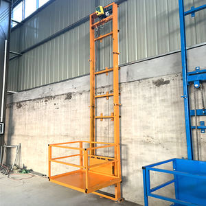 Küçük alanlar dış ticaret için elektrik çekiş ile özel 1 Ton hidrolik kargo asansörü tek raylı ev tipi asansör - Product Image 6