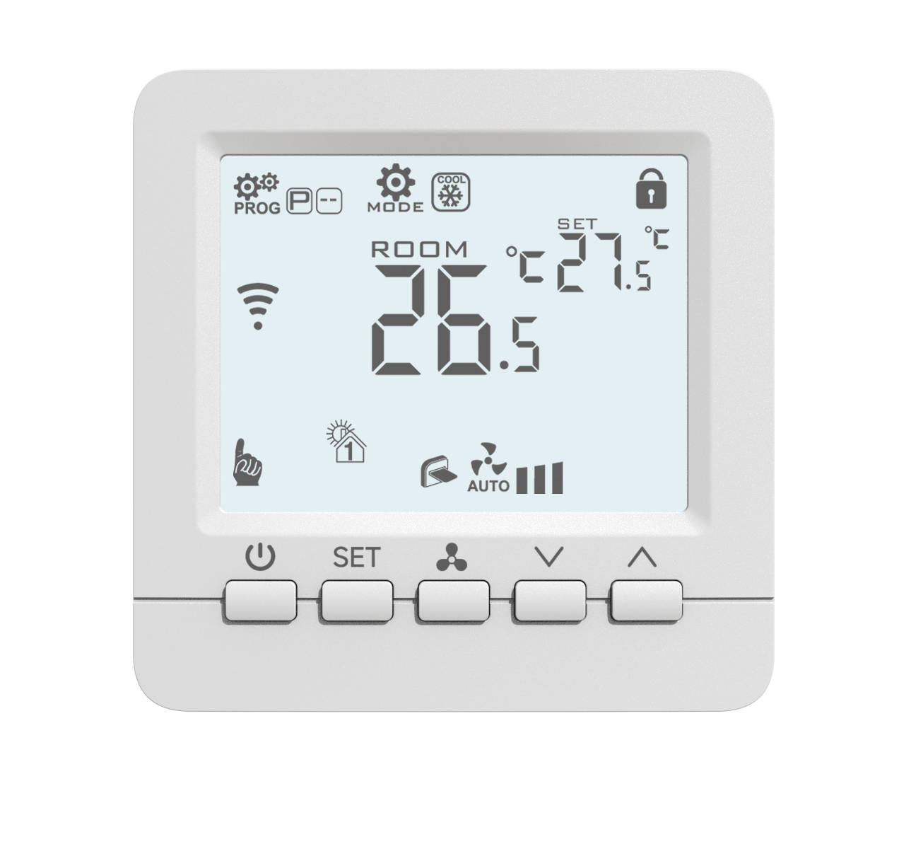 Китайский интеллектуальный цифровой термостат с модуляцией 0-10 В RS485 Modbus