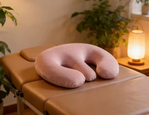 <span class=keywords><strong>Cuscino</strong></span> Ergonomico Personalizzato per Posizione Faccia in Giù, Supporto Professionale per Viso per Spa, Massaggi e Uso Domestico - Product Image 1