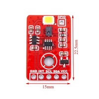 Module de capteur spectral visible et NIR à 14 canaux AS7343, haute sensibilité, détection de scintillement, faible consommation d'énergie, I2C 3.3-5V