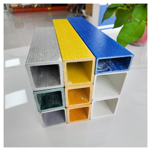 Tube carré <span class=keywords><strong>en</strong></span> <span class=keywords><strong>fibre</strong></span> <span class=keywords><strong>de</strong></span> <span class=keywords><strong>verre</strong></span> époxy pultrudé pour charpentes <span class=keywords><strong>de</strong></span> bâtiments et projets d'ingénierie - Product Image 1