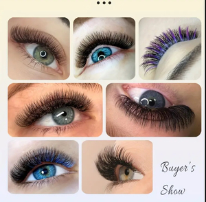 Professionnel coréen 4D & 6D Design Super doux vison & PBT matériel Logo personnalisé foncé mat noir Extensions de cils ventilateurs préfabriqués - Product Image 6