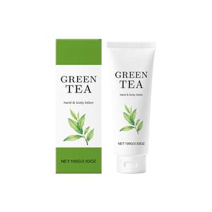 Crema Corporal de Té Verde 100g, Marca Privada OEM, Vegana, con Aloe y Colágeno, Hidratante, Luminosa, No Pegajosa - Product Image 1