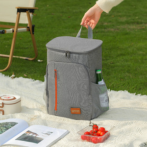 Mochila Aislante TOKOSHI Gris, 3.0mm EVA, Impermeable, para Camping, Viajes, Montañismo, Bolsa Refrigerante - Product Image 1