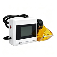 Machine de marquage laser à fibre CNC portative à refroidissement par air, écran tactile ergonomique, graveur de métal portable pour grandes surfaces, directement de l'usine