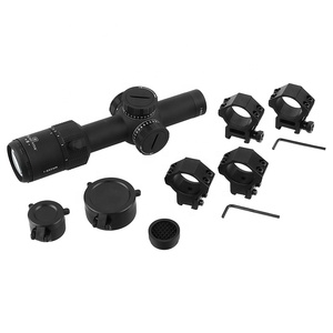 Focuhunter chiến thuật IP67 không thấm nước Kính thiên văn Sight giá tốt lpvo 1-6x24e SFP Đỏ chiếu sáng dây kẻ ô săn bắn phạm vi - Product Image 6