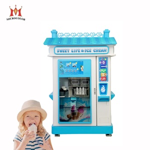 Macchina automatica per gelato commerciale ad alto profitto Soft Serve venditrice di gelato Self-Service 24 ore con multifunzione - Product Image 4