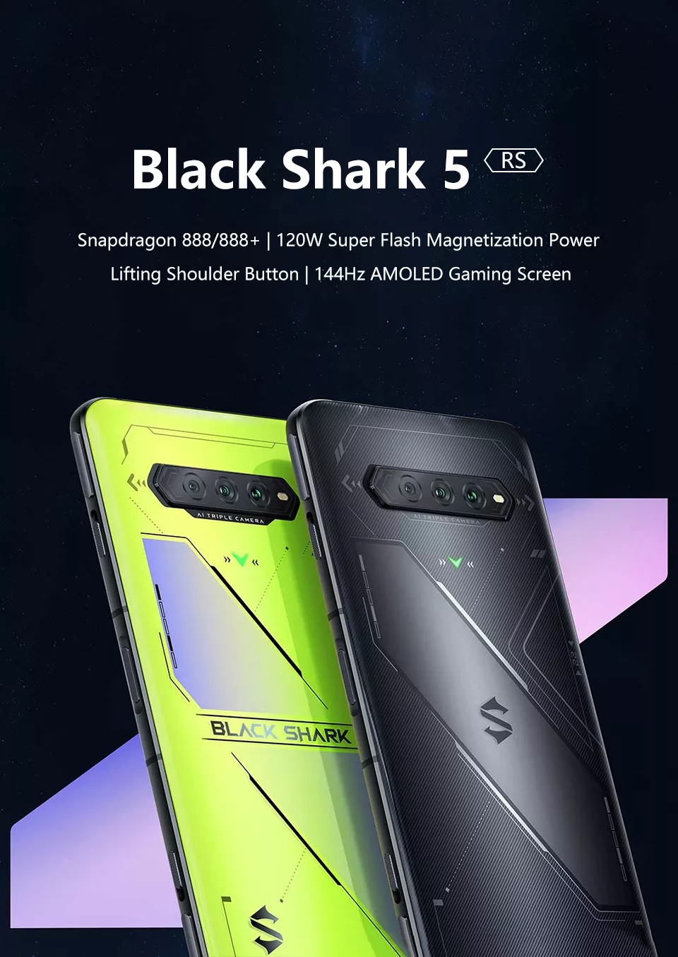 Black Shark 5 8/128 スマートフォン本体 Black Shark 5 Pro Unlocked Gaming Smartphone, 8 GB + 128 GB 5G