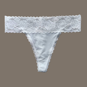 女性用ローウエストパンツヘッドピュア誘惑中空三角形セクシートングGストリングレースパンティー - Product Image 6