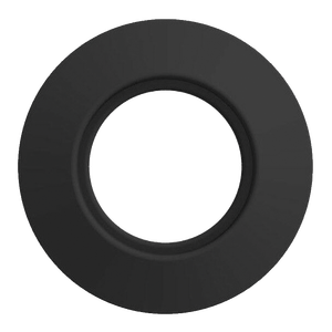 Poêles à bois et à charbon en fonte au design moderne Rostrate NOIR 100 mm pour le chauffage des villas - Product Image 1