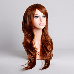 Perruque Cosplay ondulée bouclée de 70cm de long, perruque de fête anime pour femmes, cheveux synthétiques doux et résistants à la chaleur - Product Image 1