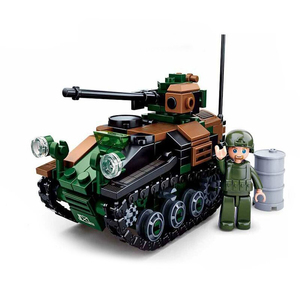 Jeep, <span class=keywords><strong>char</strong></span> et avion de chasse de la Seconde Guerre mondiale compatibles avec les figurines miniatures, blocs de construction en plastique ABS, jouets éducatifs <span class=keywords><strong>d</strong></span>'assemblage pour enfants et garçons - Product Image 5