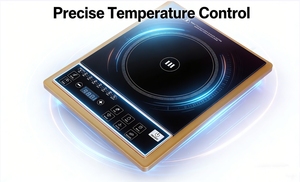 Cuisinière à induction de haute qualité, robuste, 110V/220V, étanche, pour usage domestique ou commercial, cuisinière à induction de comptoir - Product Image 5