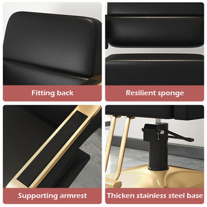 Mobilier de salon professionnel Chaise de barbier Chaise de coiffeur Chaise de coiffeur robuste - Product Image 6