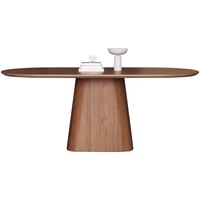 Table à manger rectangulaire vintage en pierre frittée avec cadre en bois massif, table de dîner nordique moderne minimaliste pour la maison