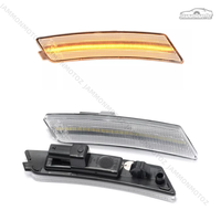 Feu de position latéral avant à LED ambre avec lentille transparente pour CADILLAC CT5 2020 et modèles ultérieurs